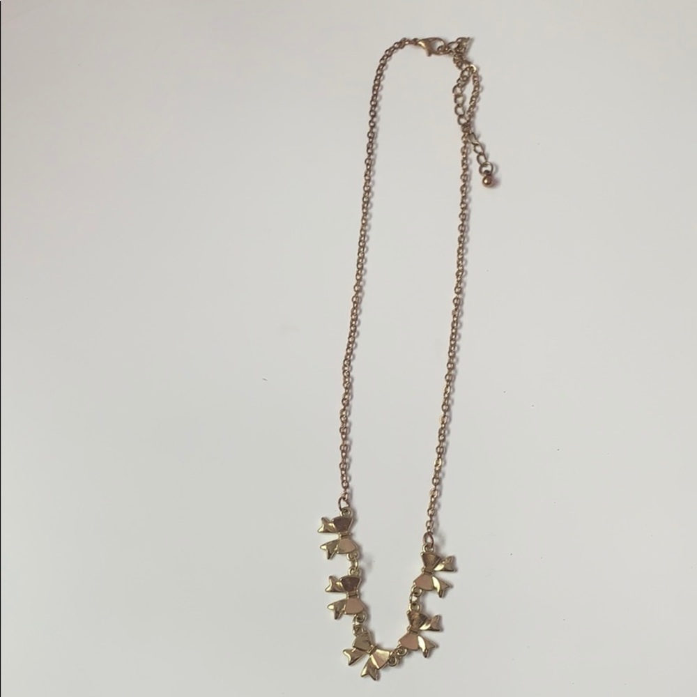 Dainty Bow Necklace
